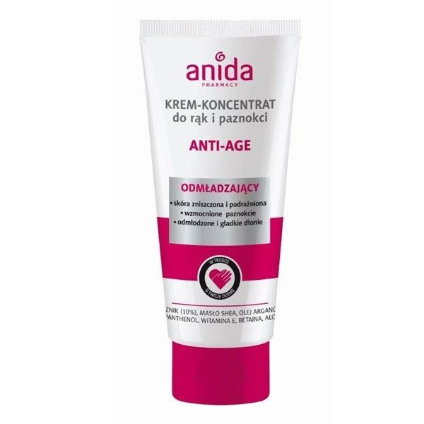 

Anida, krem-koncentrat do rąk i paznokci, Anti-age