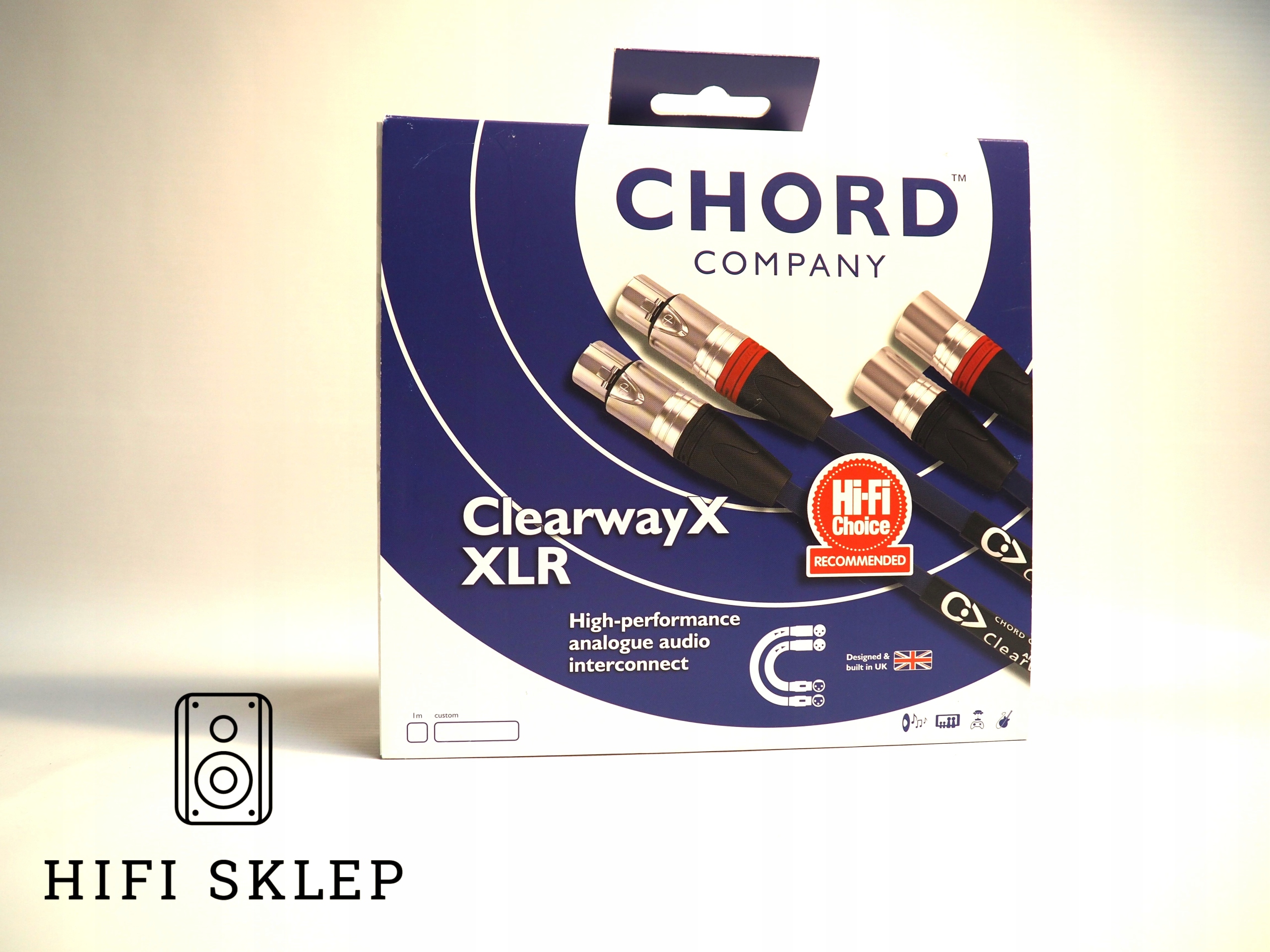 Chord Clearway X Xlr 0.5m najnowsza wersja