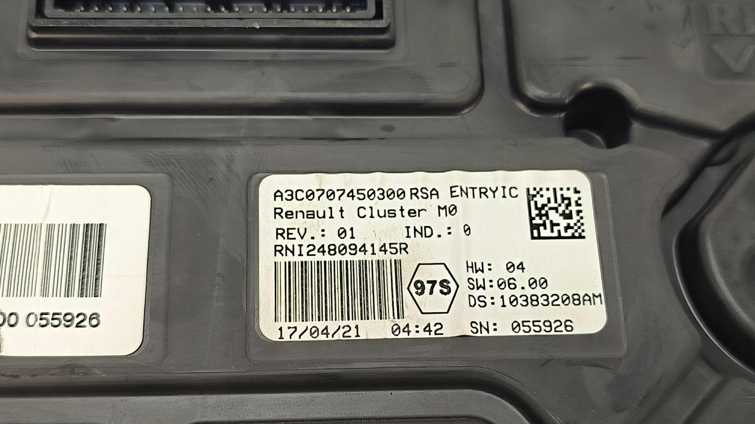 dials clock EU 248094145R RENAULT MASTER III LIFT