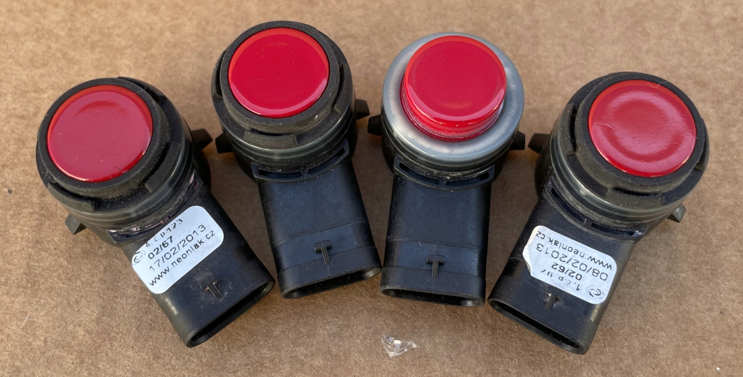 Sensor Parken PDC 5Q0919275 VW SKODA roter