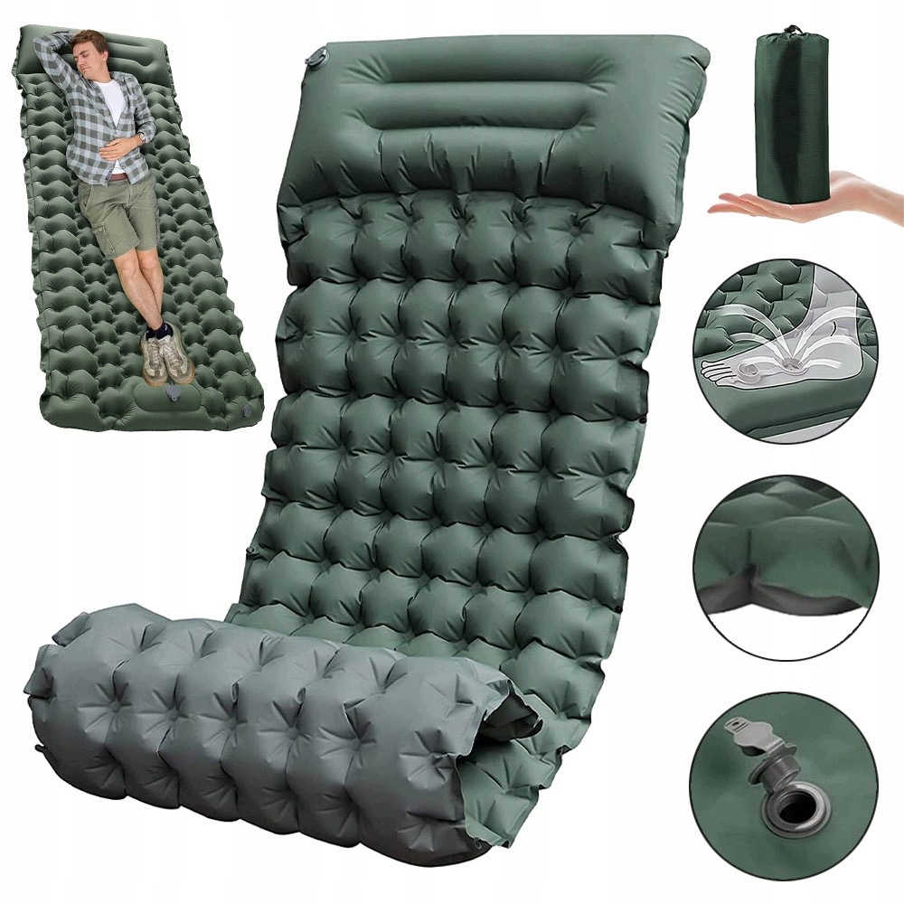 Samonafukovací matrace Tpu s ergonomickým medová plástev a taškou