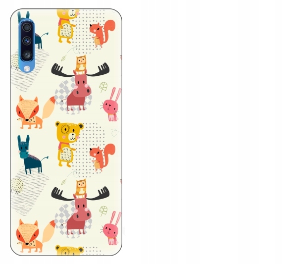 

Etui pokrowiec Samsung Galaxy A70 Słodkie zwierząt