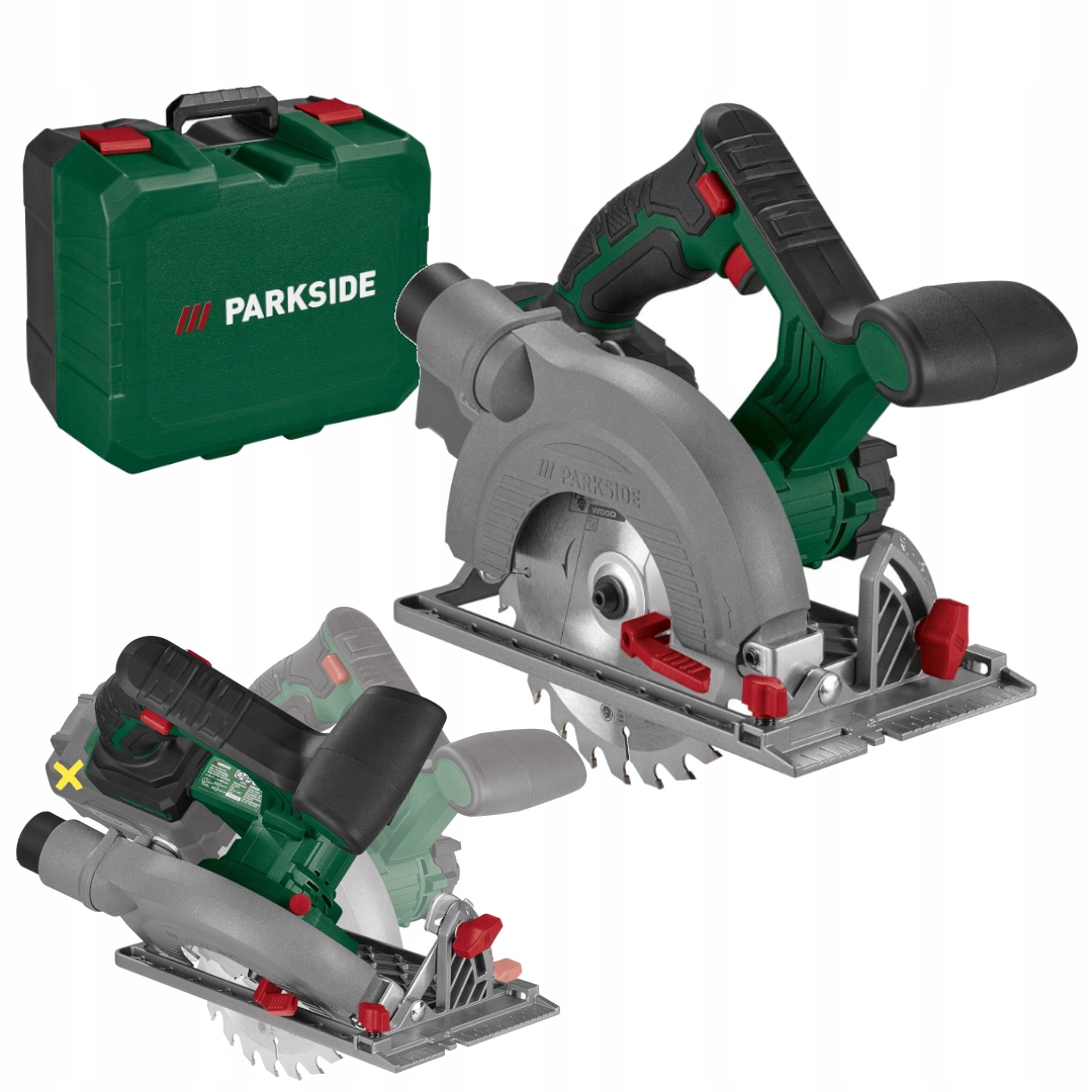 Parkside Akumulatorowa Piła Tarczowa Pilarka Ręczna Phksa 20-Li C4 150MM