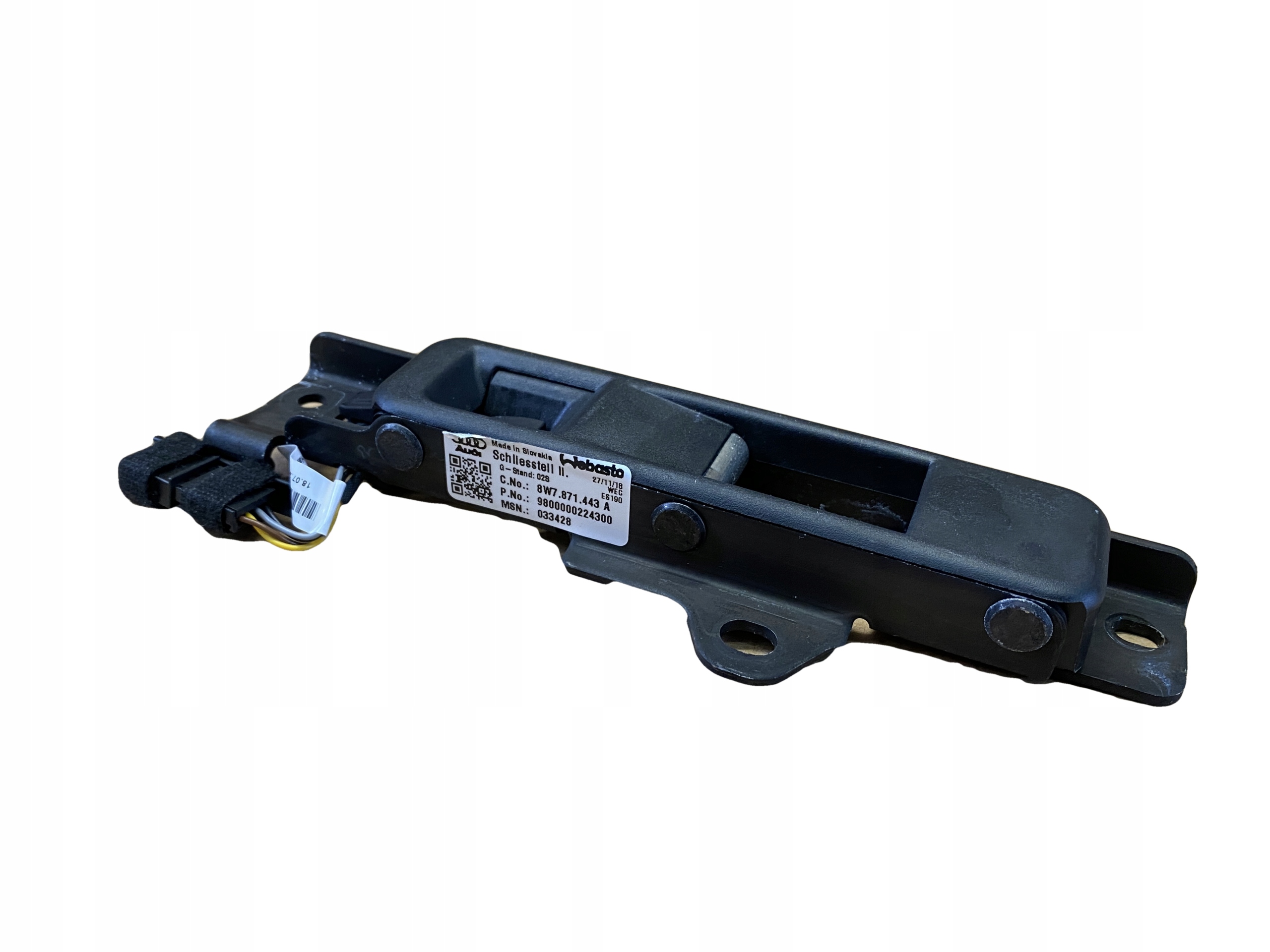 AUDI A5 8W CABRIO lock roofs left 8W7871443A