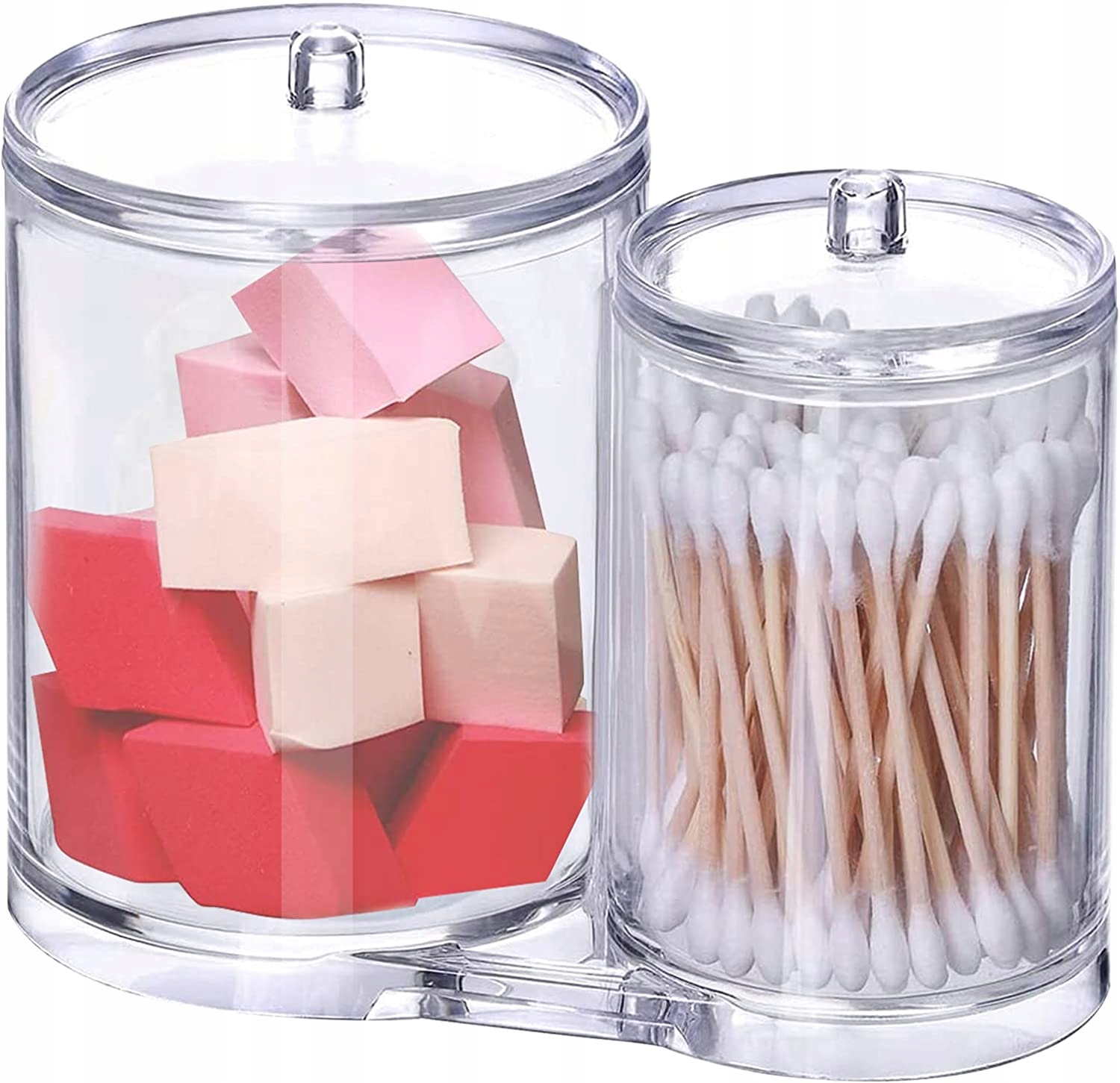 Organizer 2-komorowy na kosmetyki, waciki, płatki, biżuterię na Prezent Kod producenta Organizer 2-komorowy na waciki, płatki