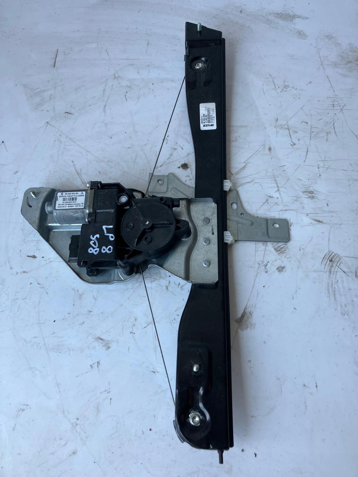 window regulator left front 508 9806086980 9806085280