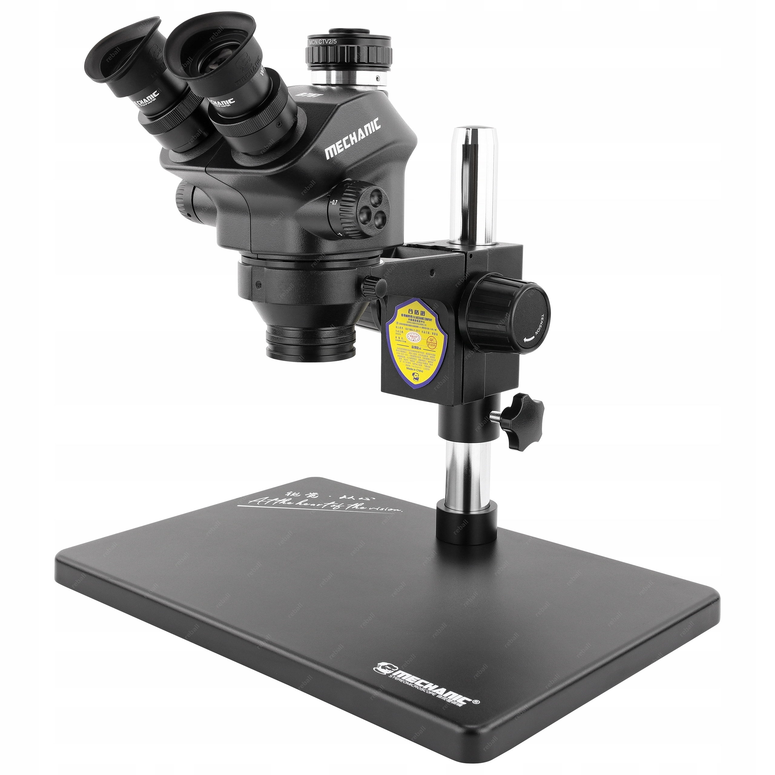 Stereo Mikroskop Pro Elektroniky A Mechaniky B75T-B3 7-50x WF10/25 Led