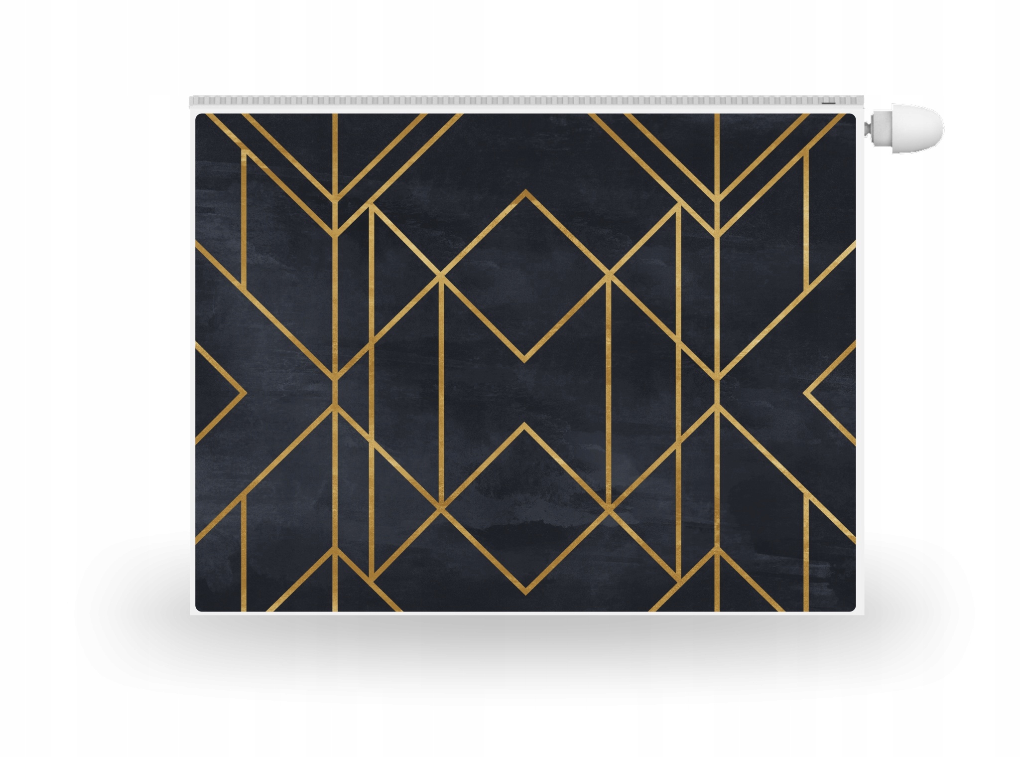 

Magnes Mata Na Kaloryfer Abstrakt Złota Geometria