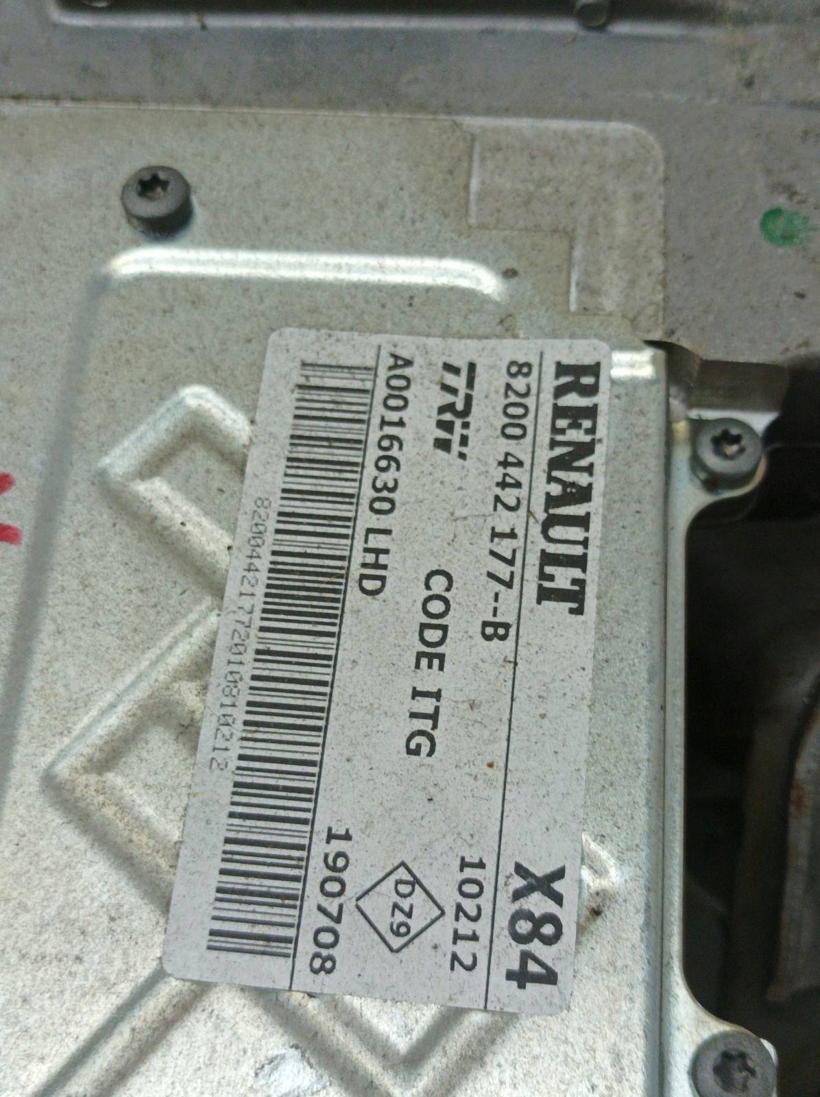 steering rod control electrics 8200442177B Renault Scenic II (2003-2009)