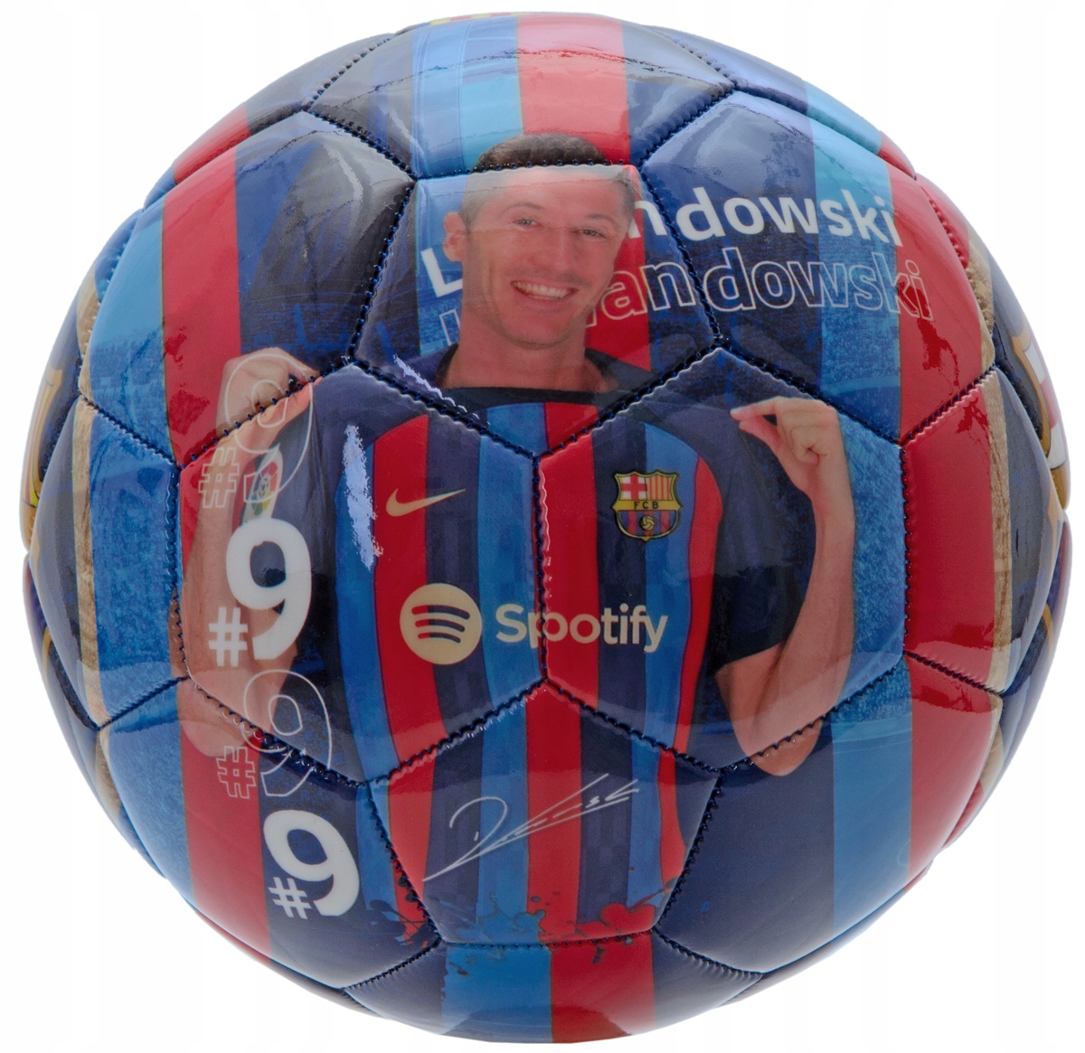 

Piłka Nożna Fc Barcelona Lewandowski Z Podpisem