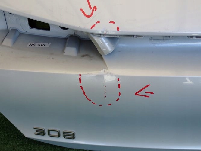 PEUGEOT 308 T10 HB 22- boot doors rear part