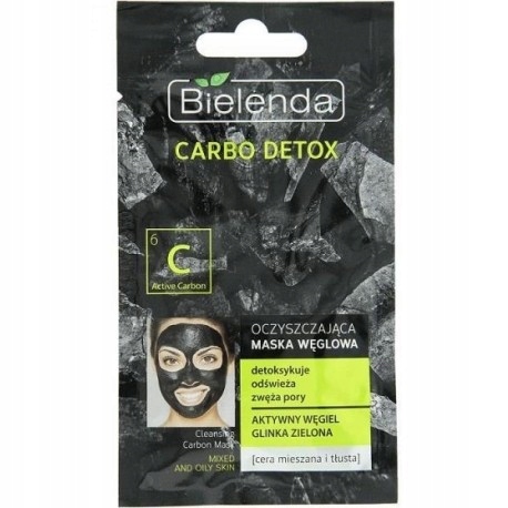

Bielenda Carbo Detox Maseczka Cera Mieszana/tłusta