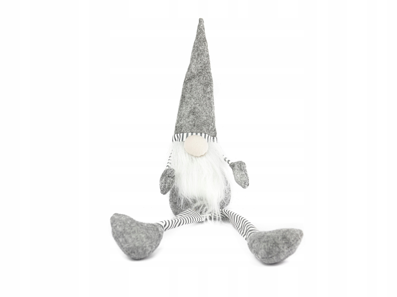Skrzat świąteczny materiałowy szary 65 cm TG56739 — 3