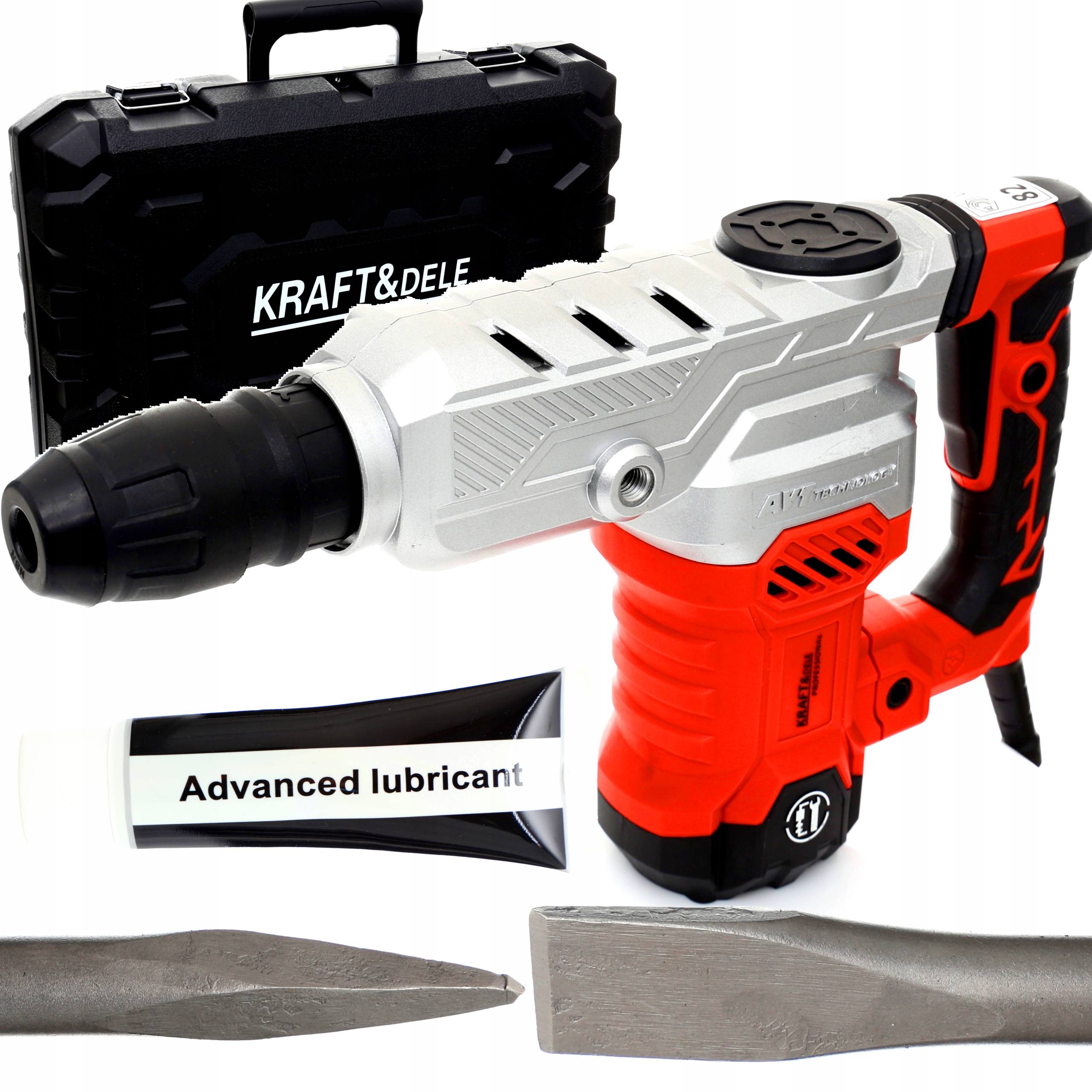 Demoliční Kladivo Sekáčová Řezačka 25J 2650W KD1736 Kufr Kraft&dele