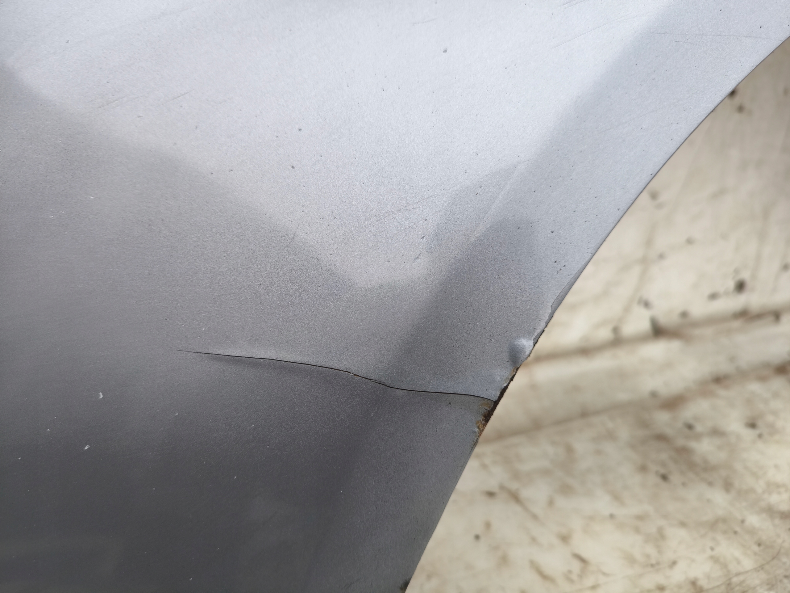 fender left front AUDI A4 B8 2008-2011 LX7V