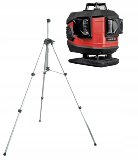 Elektroniczny Laser Wieloliniowy Pro LK4DG Statyw