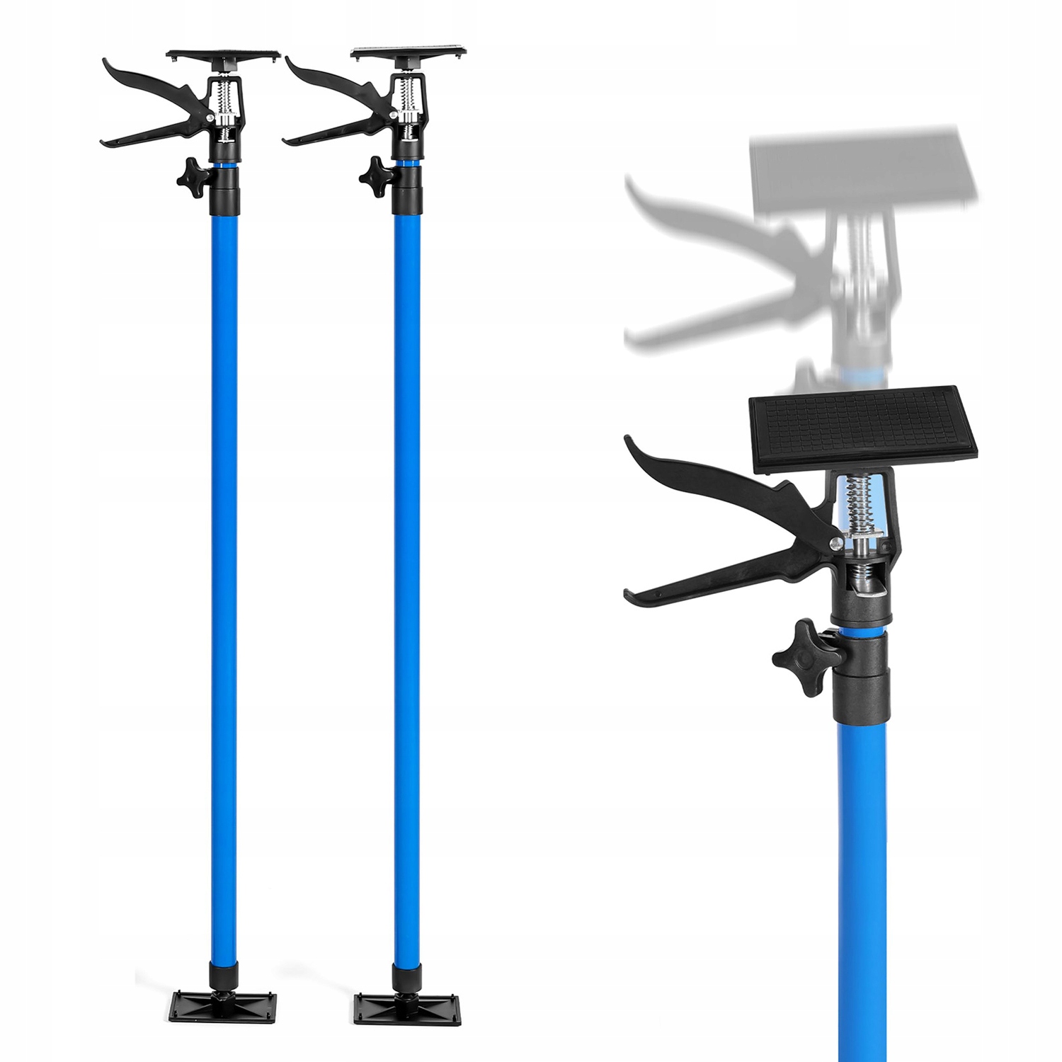 2x Teleskopická Stropní Podpěra Rozpěrná Zvedák Pro Desky Gk 115-290 cm