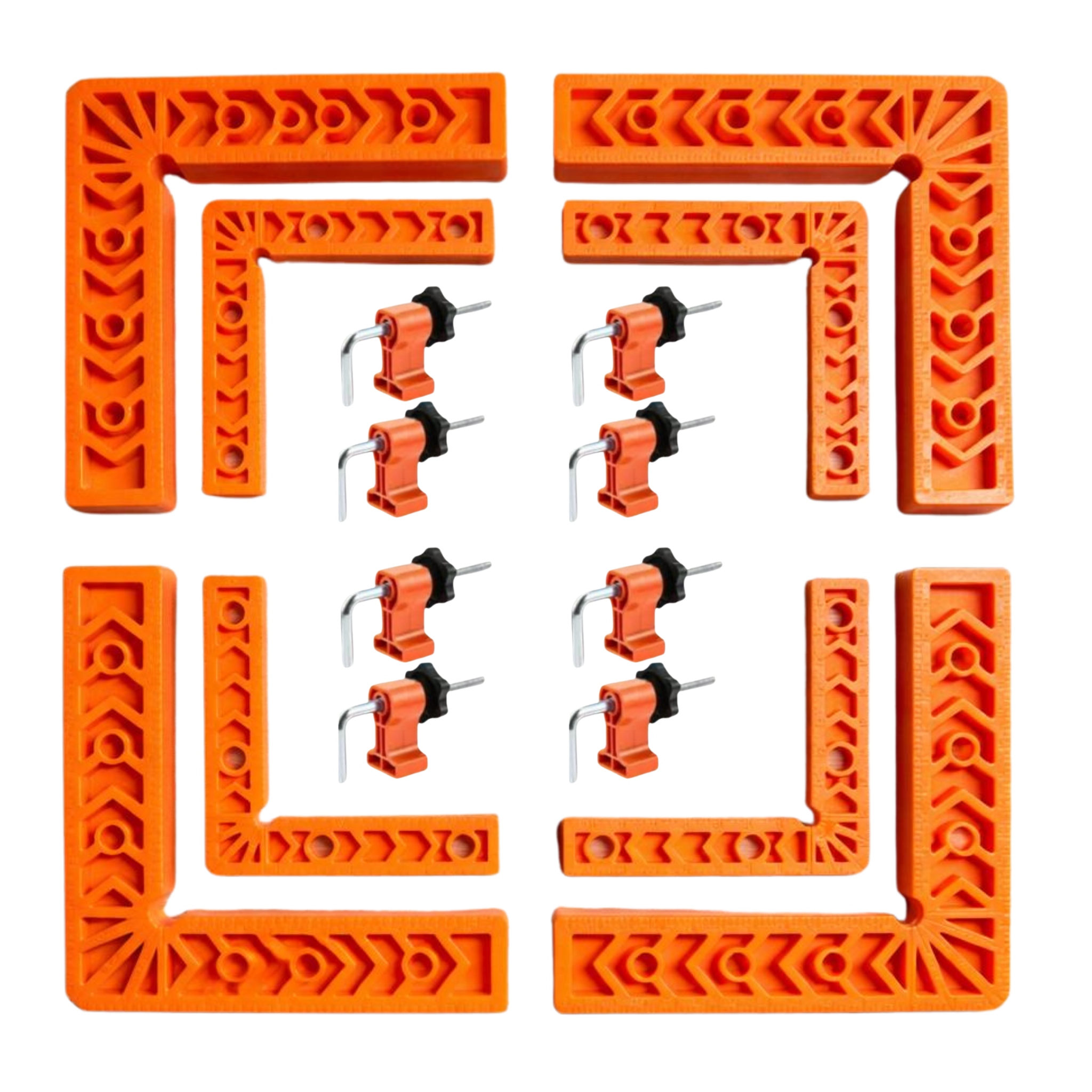 Zestaw kątowników stolarskich glazurniczych 150x150 100x100