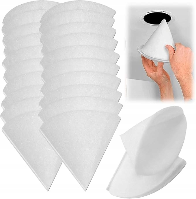 20 X Kuželový Vzduchový Filtr 180 X 125 MM Pro Větrání Místností
