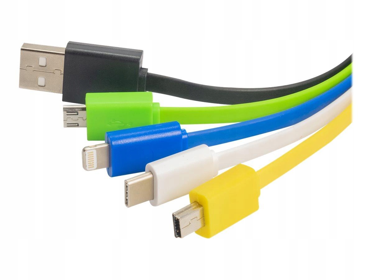 Akyga Adapter brelok Usb 5w1 AK-AD-51 Usb A Usb type C micro Usb B