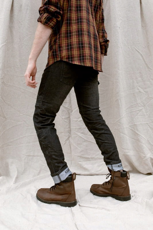 JEANSY BROGER OHIO TAPERED FIT WASHED BLACK W34L32 Producent Broger