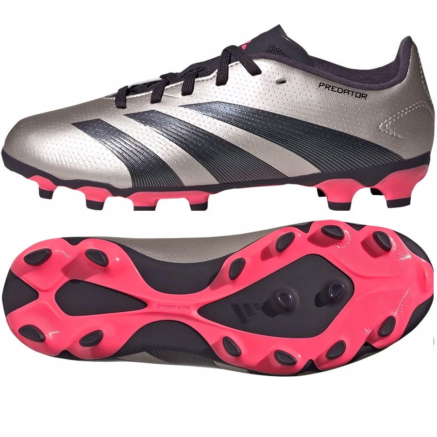 Boty adidas Predator League Jr Mg IF6410 šedé 38