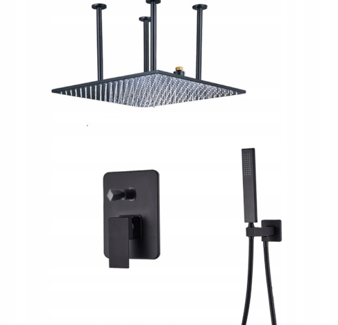 Podomietková Súprava S Dažďovými Tryskami 50 cm Čierna Matná