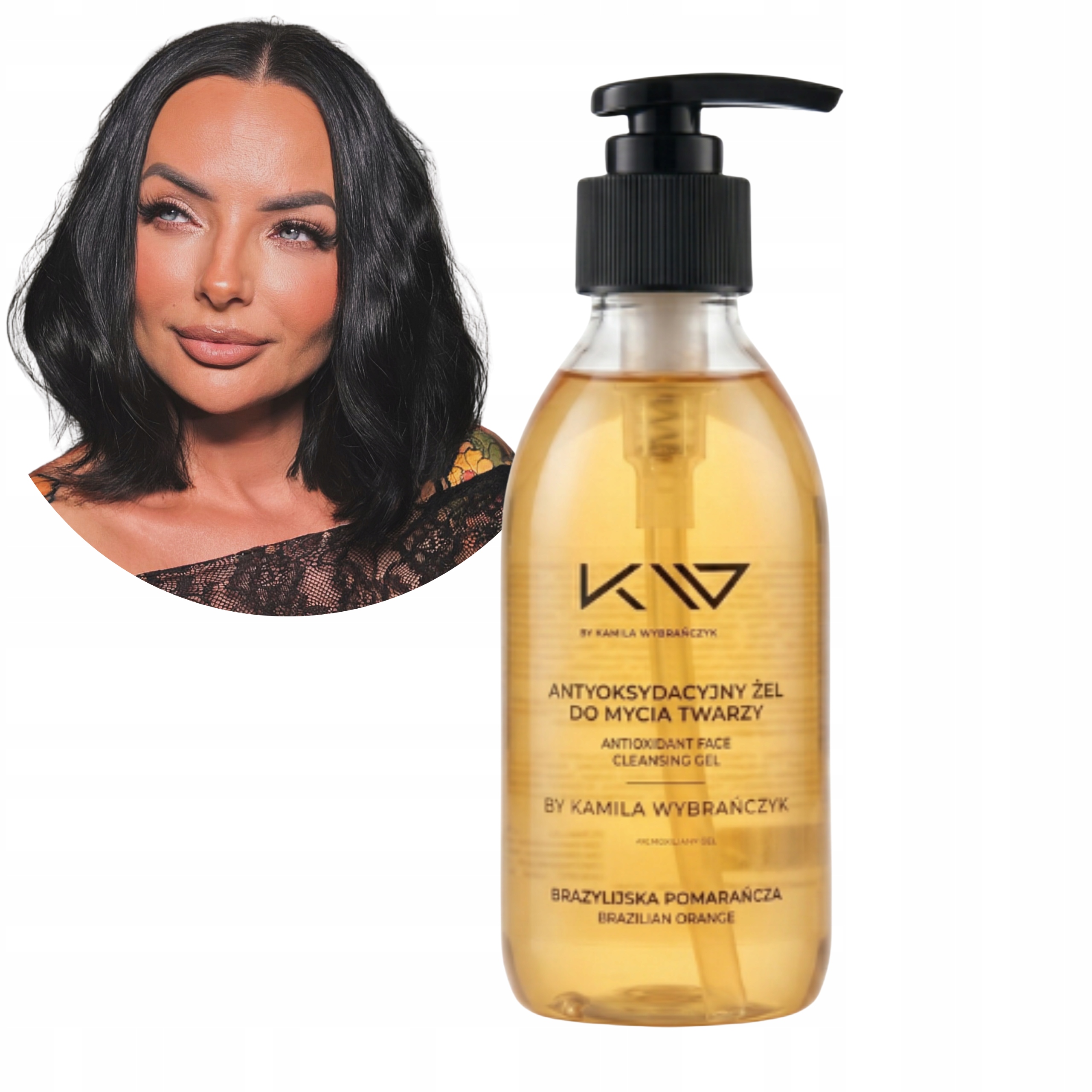 Gel na mytí obličeje Antioxidační čištění 200 Ml od Kamila Vyvolená