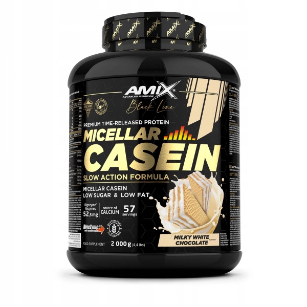 Black Line Micellar Casein 2000g milky white chocolate