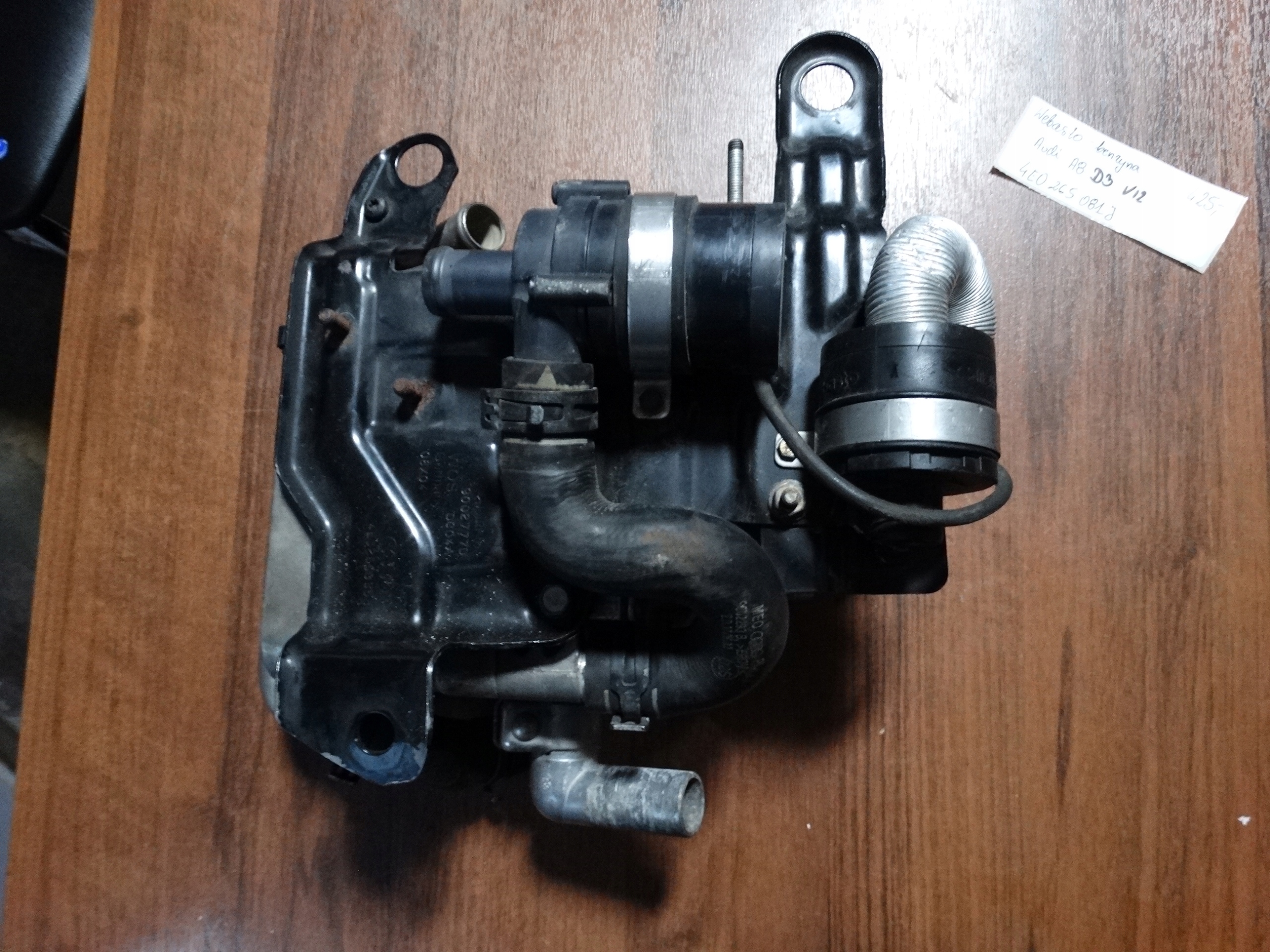 IDEALNE WEBASTO - Essence AUDI A8 D3 V12 1
