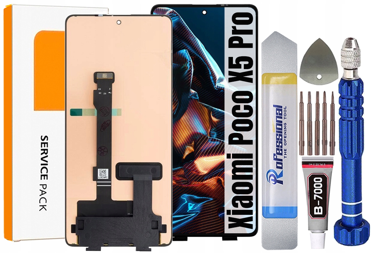 Displej Pro Xiaomi Poco X5 Pro 4G 5G Originální LCD Displej