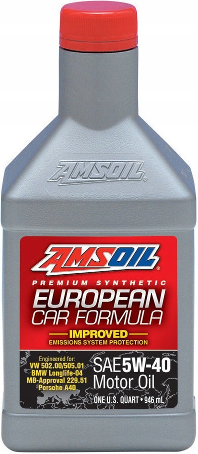 Amsoil 5W40 European Car Formula 0,946L