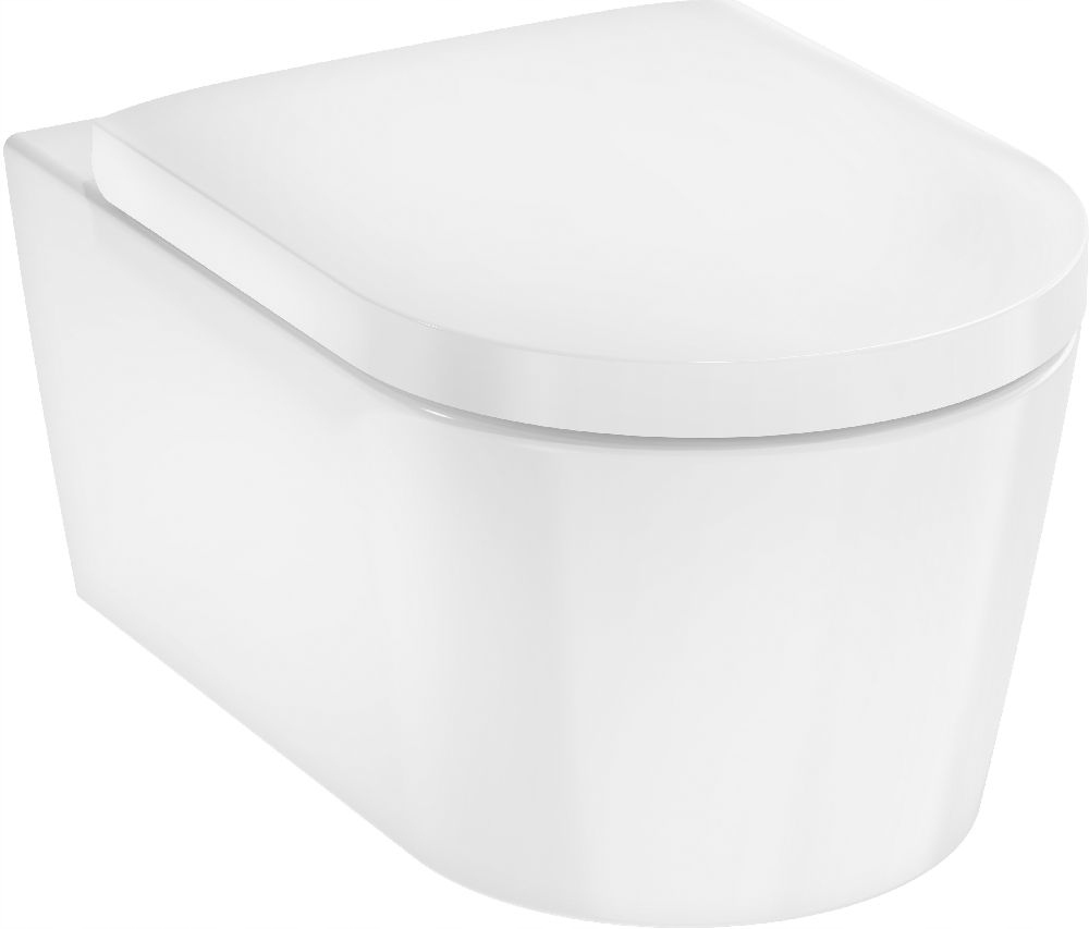 Miska Wc Wisząca Z Deską Wolnoopadającą I Matą Wygłuszającą Hansgrohe