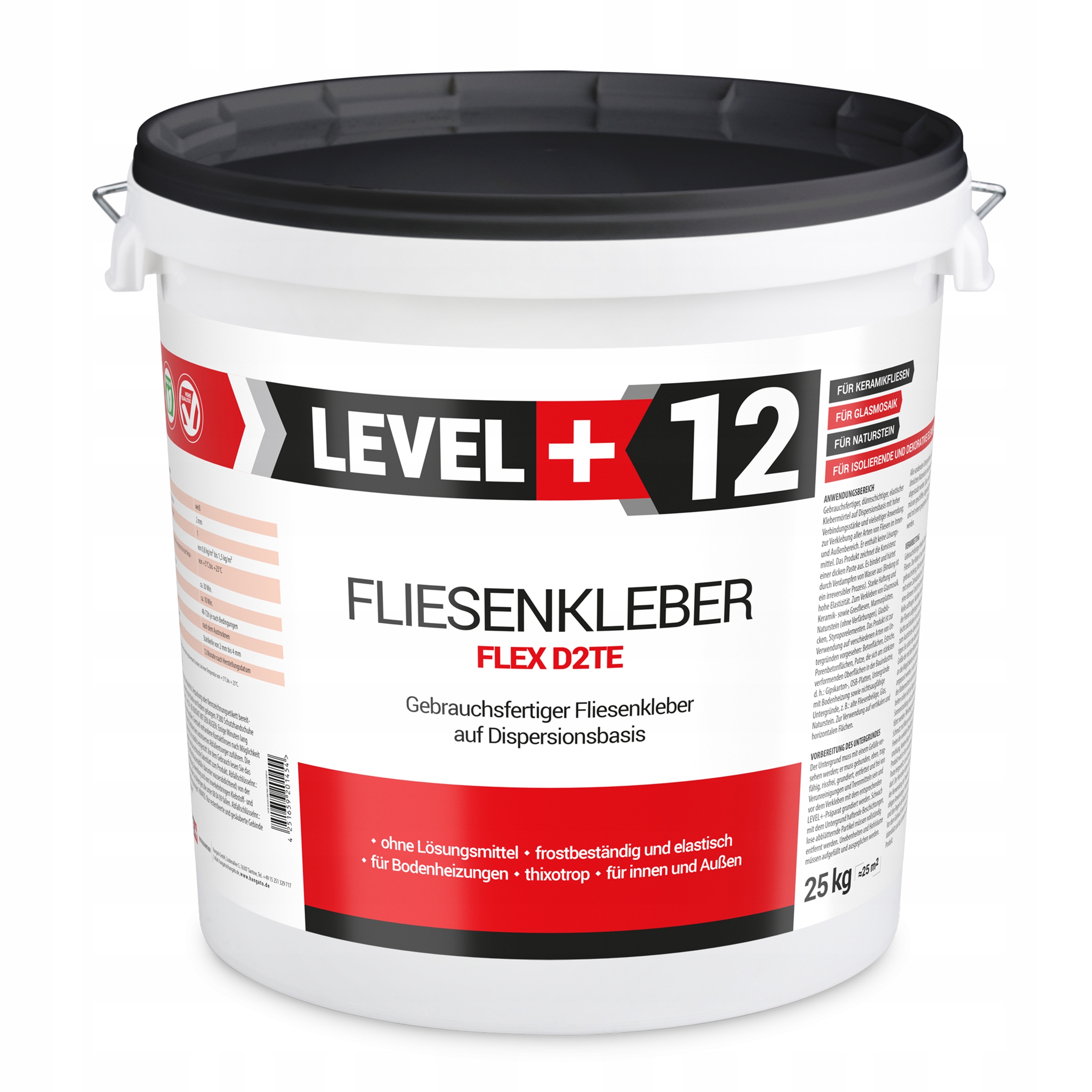 

Gotowy Klej do Płytek Kamienia 25kg Biały D2 L+12