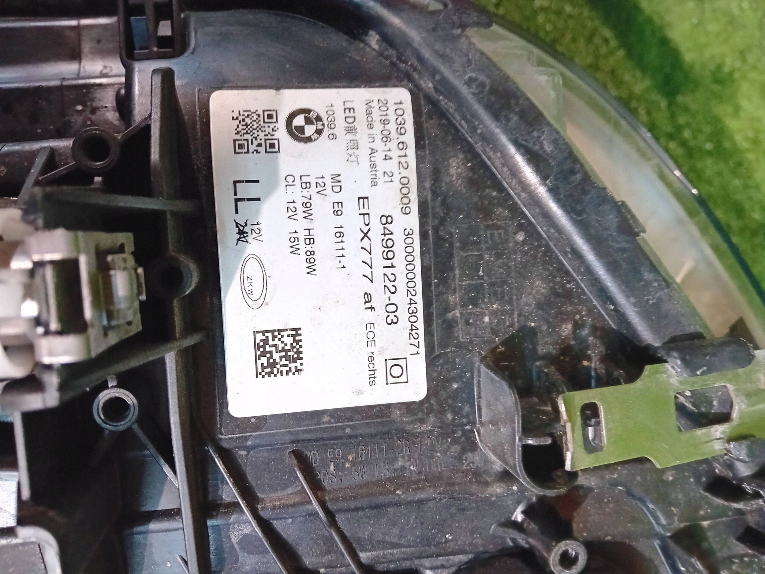 REFLEKTOR rechts vorne BMW 5 G30 G31 ADAPTIVE LED 17- NR.863