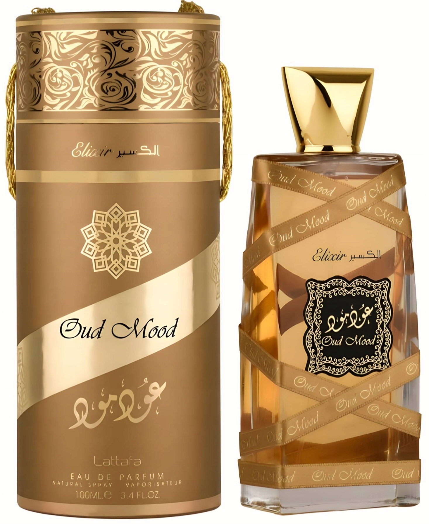 Lattafa Oud Mood Elixir Parfém unisex 100 ml Edp Originál