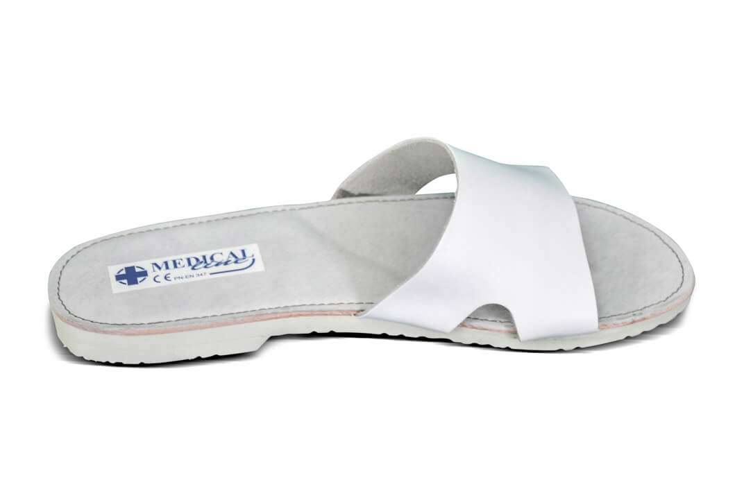 KLAPKI DAMSKIE OBUWIE MEDYCZNE skóra r.38