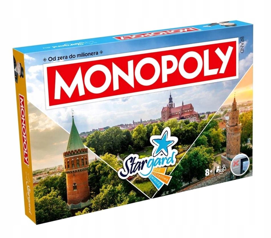 Gra Planszowa Monopoly Stargard Winning Moves