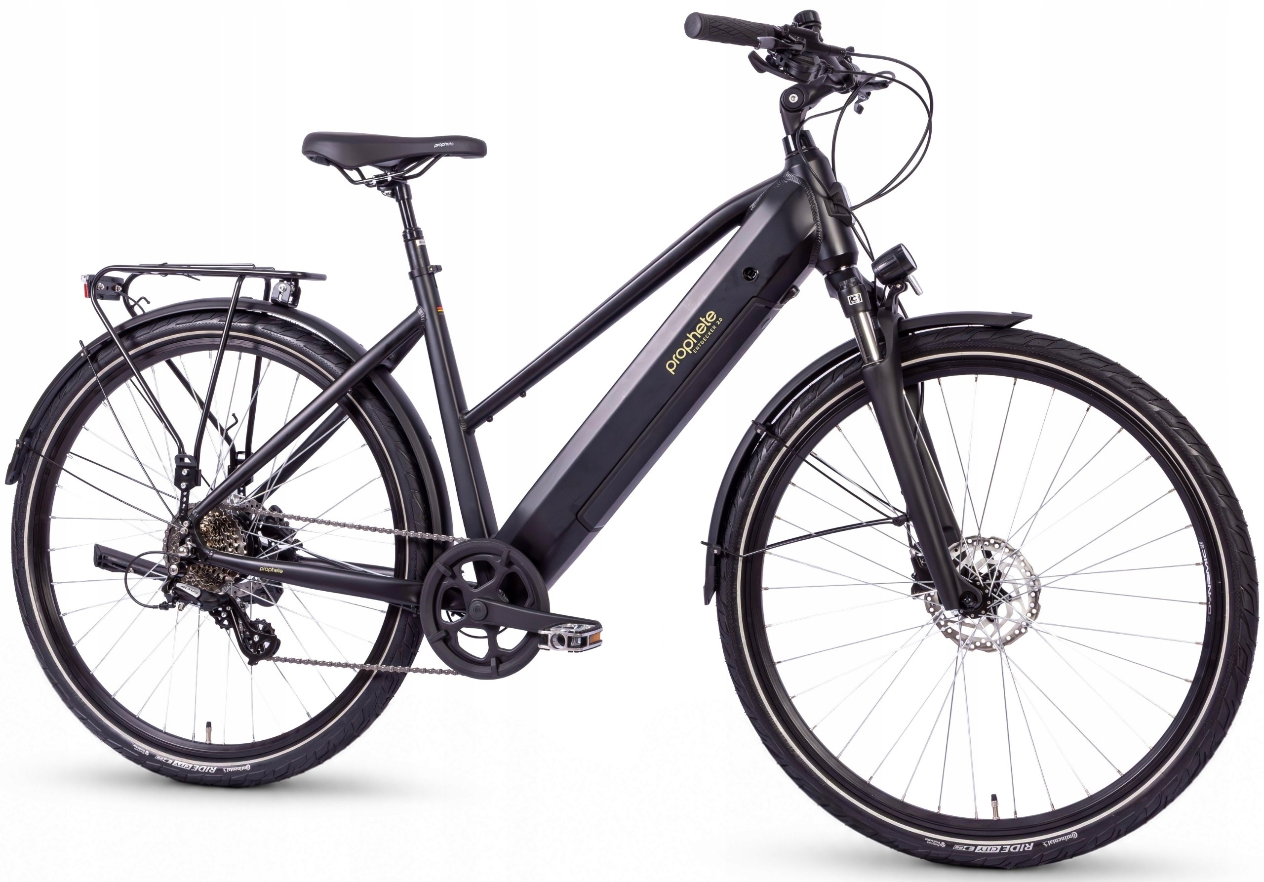Rower Elektryczny Trekkingowy 28" Męski Damski 250W Shimano Amortyzacja