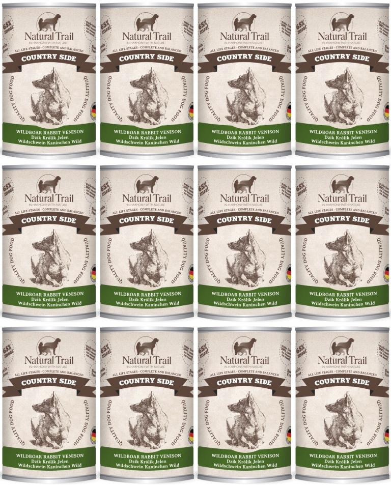 Levně Natural Trail Country Side 12 x 400 g