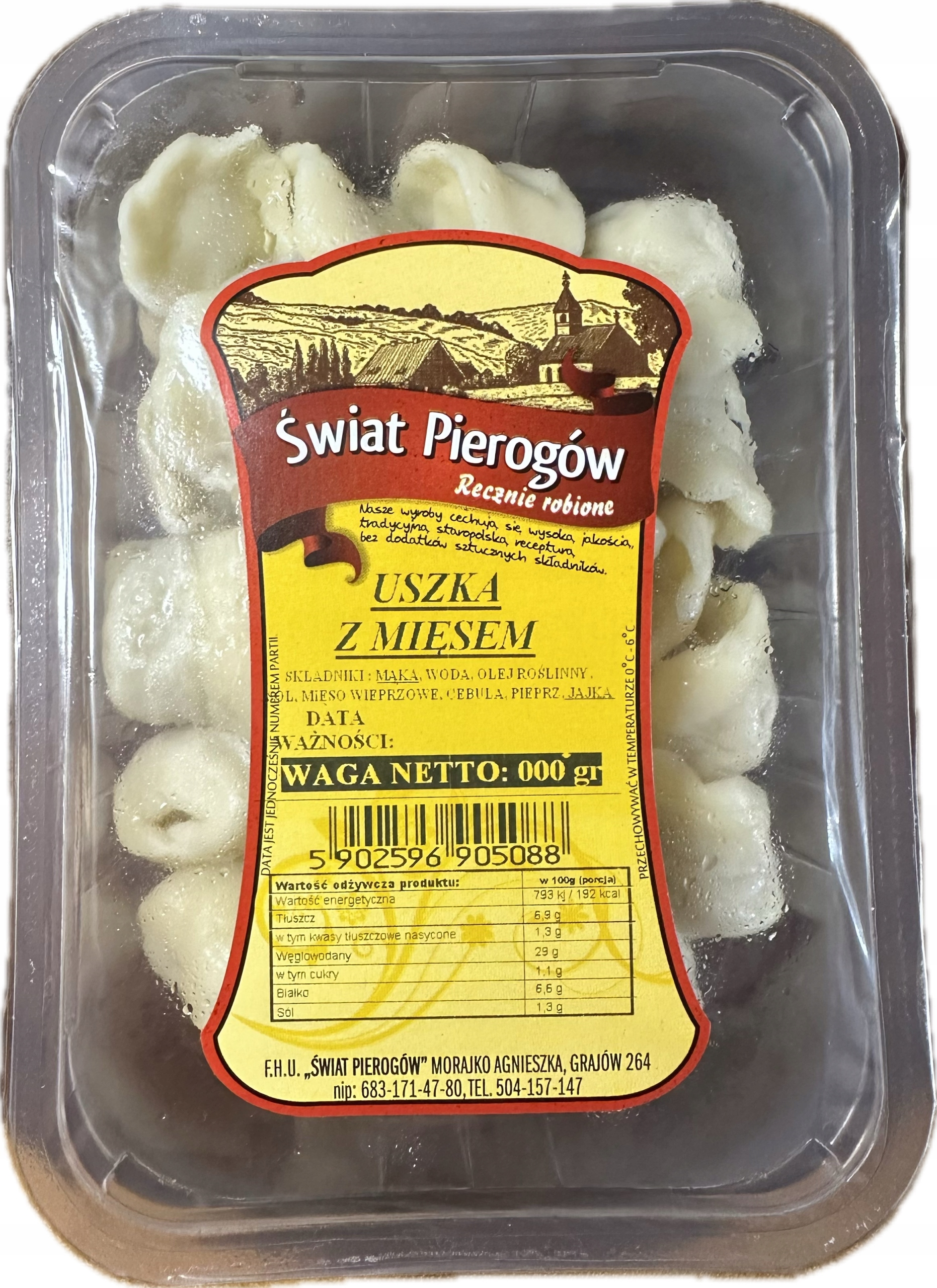 Levně Vánoční Ouška S Masem 1000g polská regionální kuchyně Hotové Jídlo