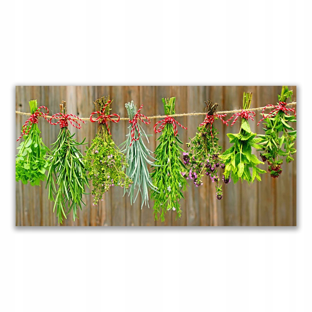 

Fotoobraz akryl 140x70 Suszone Zioła Liście Natura