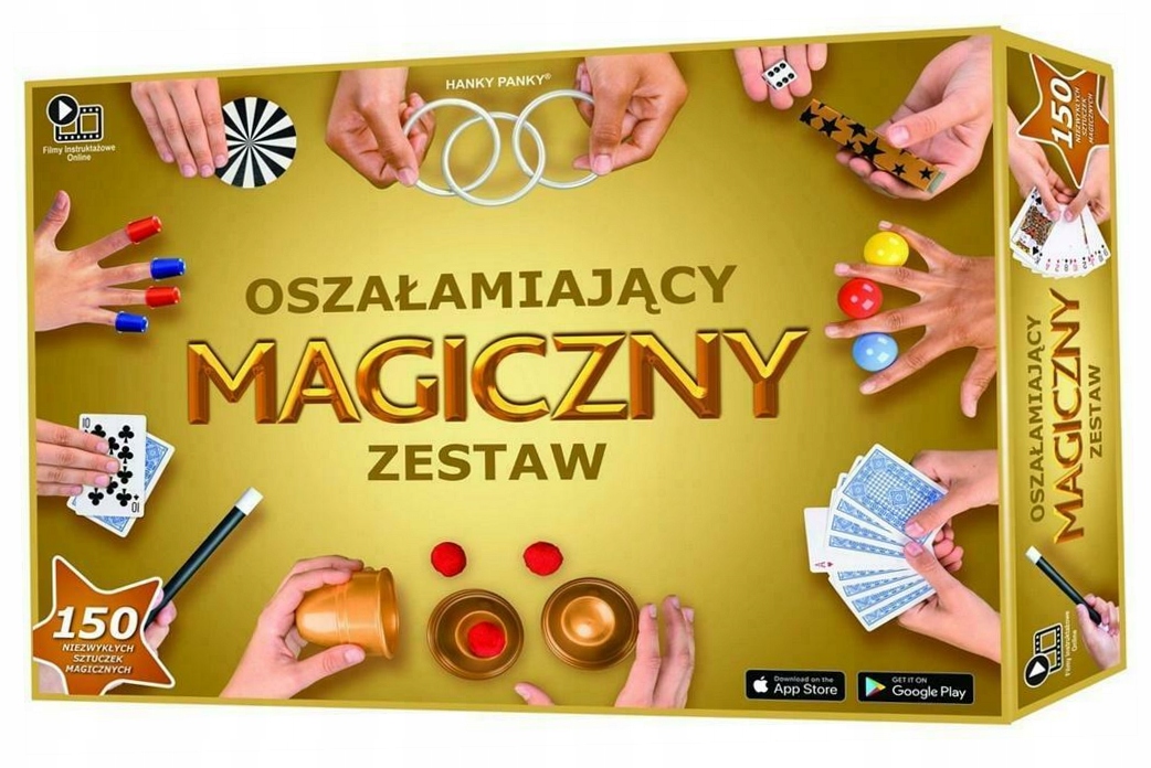 Oszałamiająca Magia Złota 150 Sztuczek Cartamundi