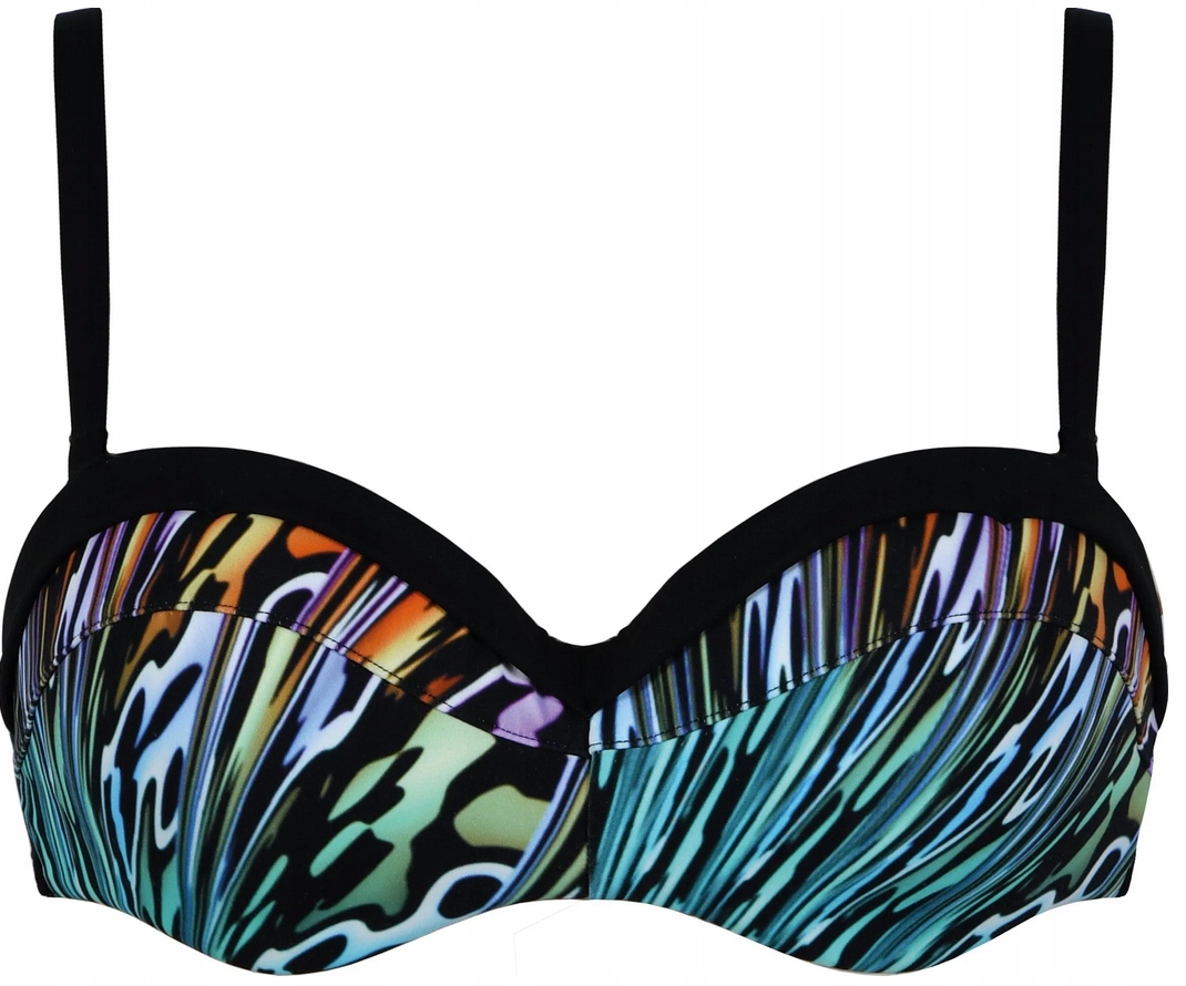 Naturana Plavková Podprsenka Balconette 77119 Leopard 38D/70D