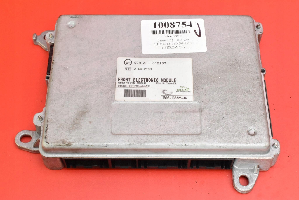 control unit module ECU 7W93-13B525-AA JAGUAR XJ X358 LIFT 07-09