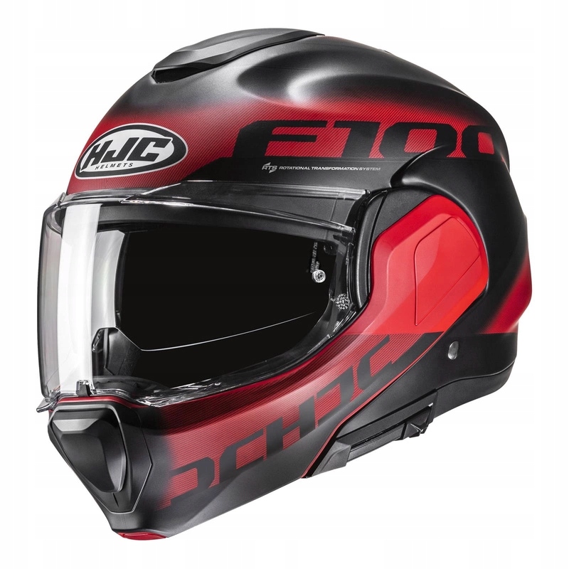 Moto prilba Hjc F100 Hetal Red červená Darčeky