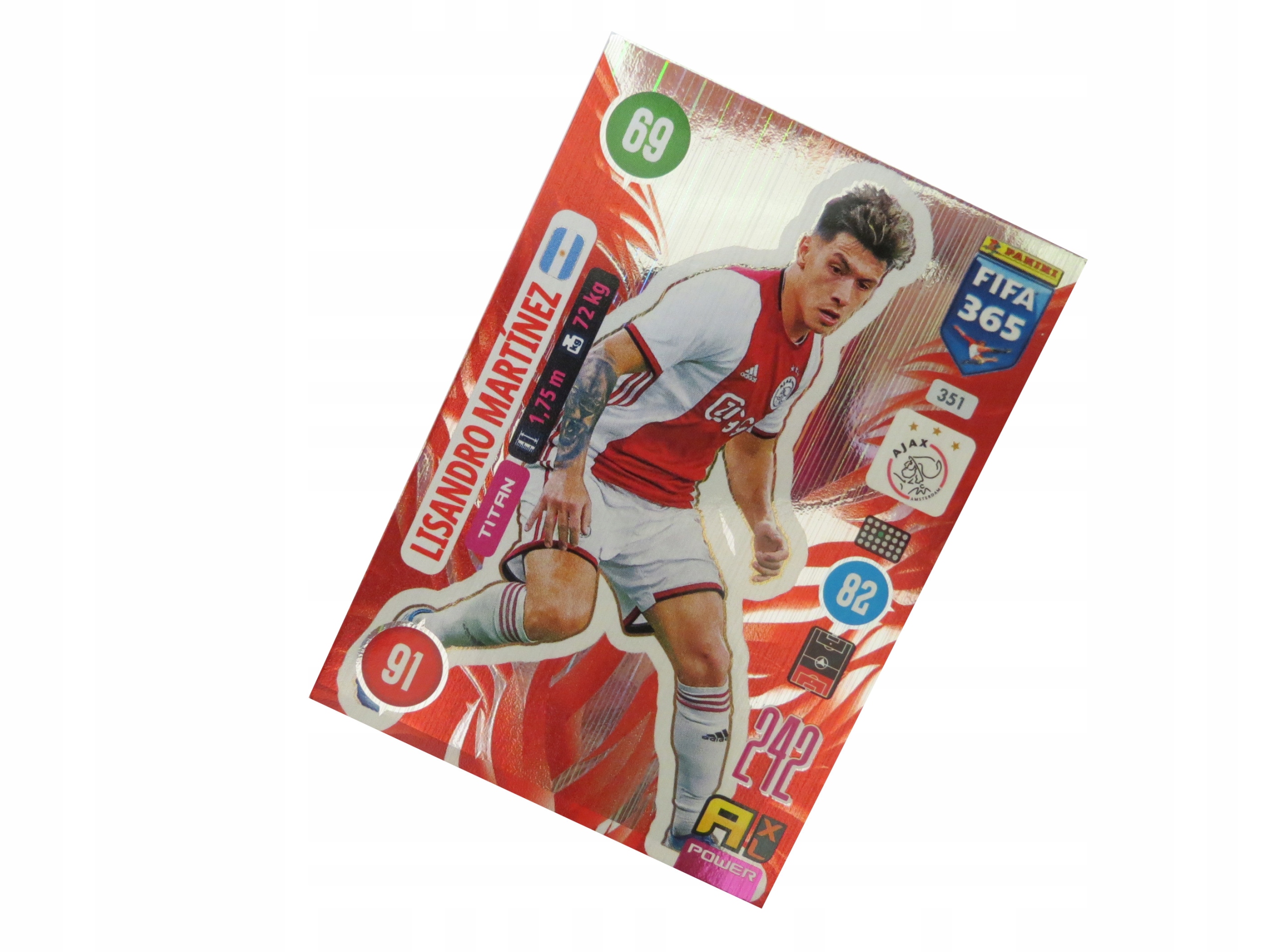 Panini Fifa 365 2021 Karty Piłkarskie Power Titan Martinez 351 Ajax
