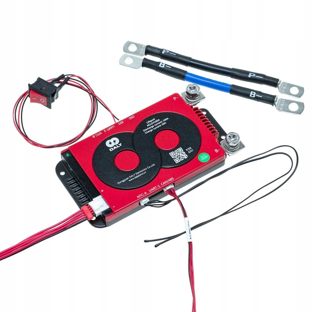 Smart Bms modul 4S 100A LiFePO4 s Balancerem-K, Bt a WiFi