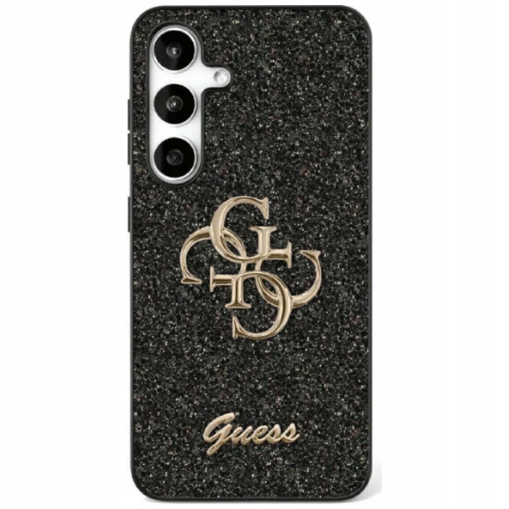 Pouzdro Guess Glitter Big 4G Metal Logo pro Samsung Galaxy S25 Plus