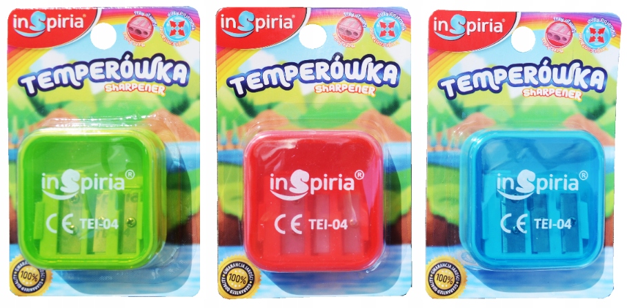 temperówka 12szt. potrójna INSPIRIA | 1485 — 5
